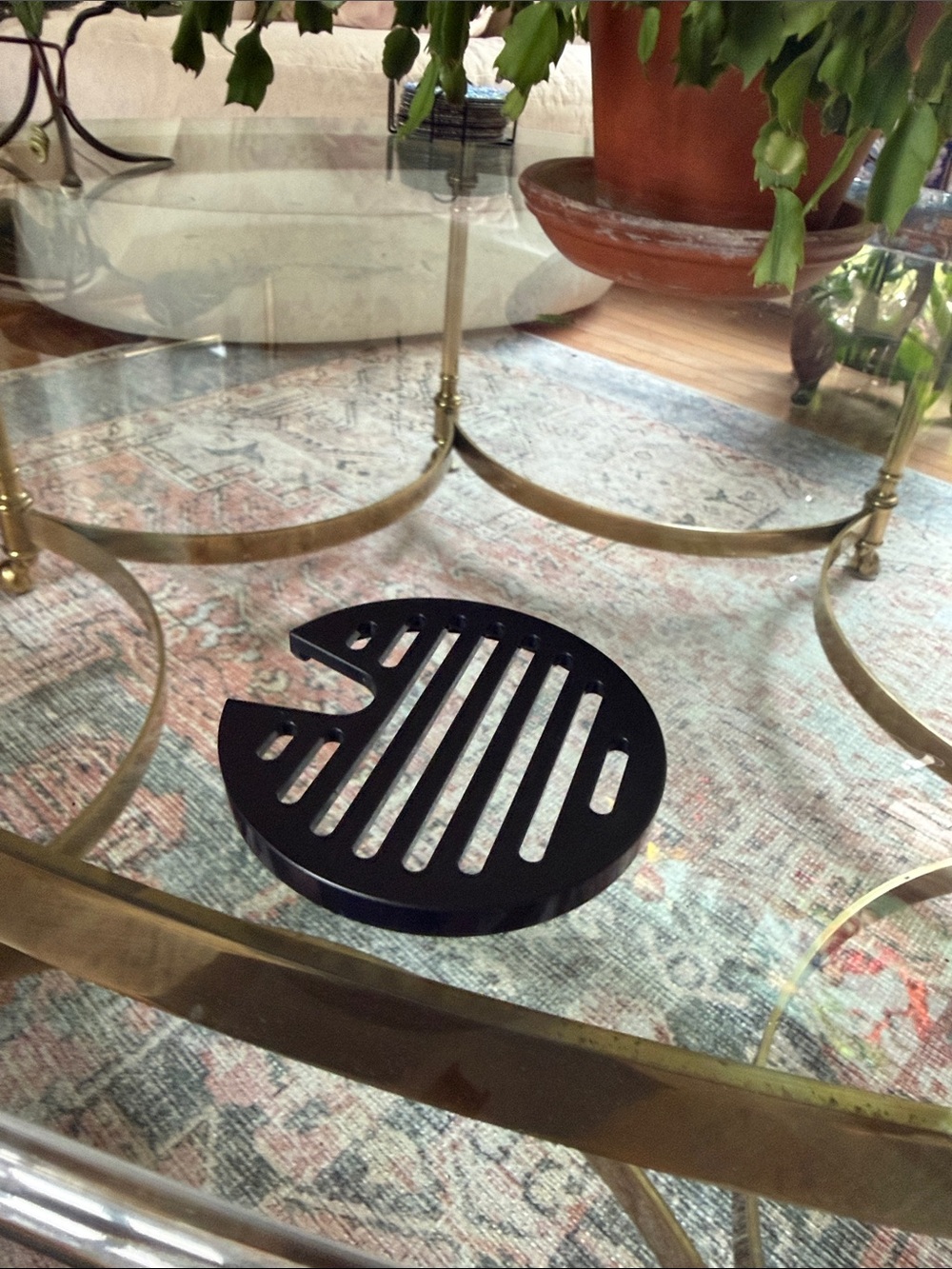 Nespresso Black Round Metal Drip Tray Insert